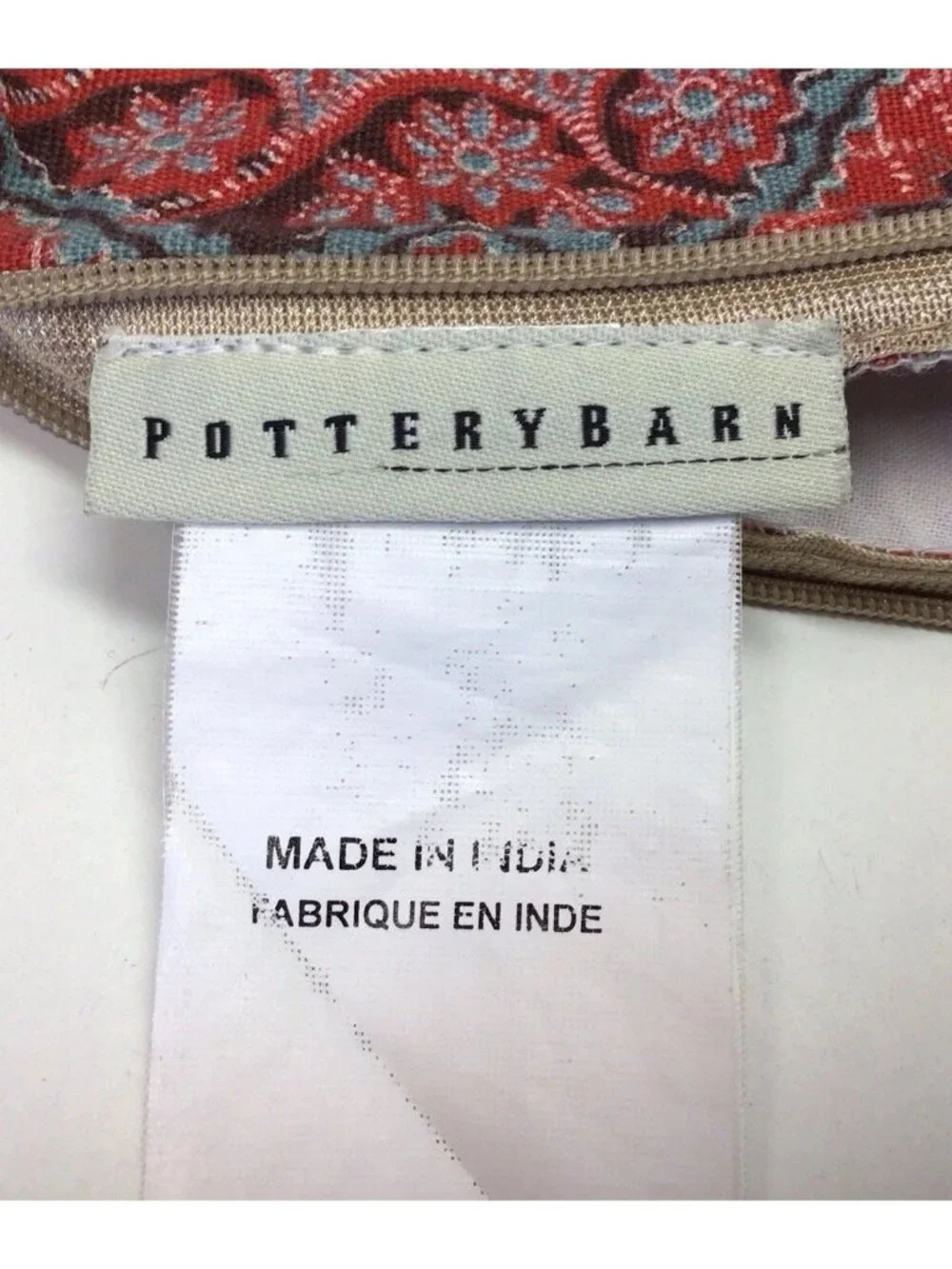 Pottery Barn Pillow Cover Sham Throw Ikat Traditional Eclectic Medallion 18x18
